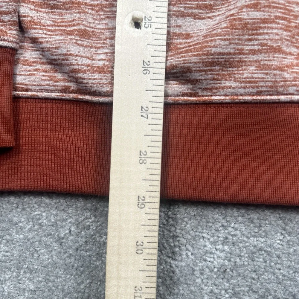 Costa Men's Hooded Tech Fleece Sweatshirt Size‎ M Lava Red